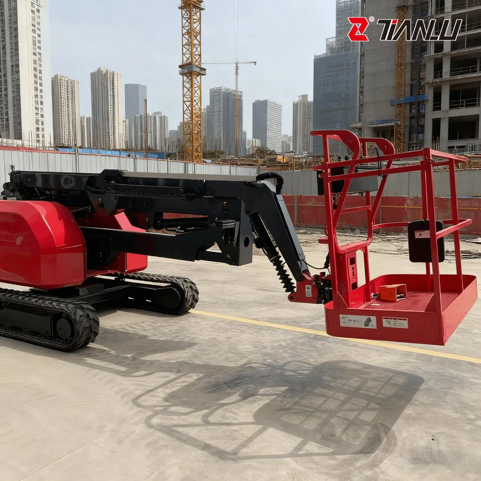 Outdoor Crawler Aerial Work Platform with Large Outreach