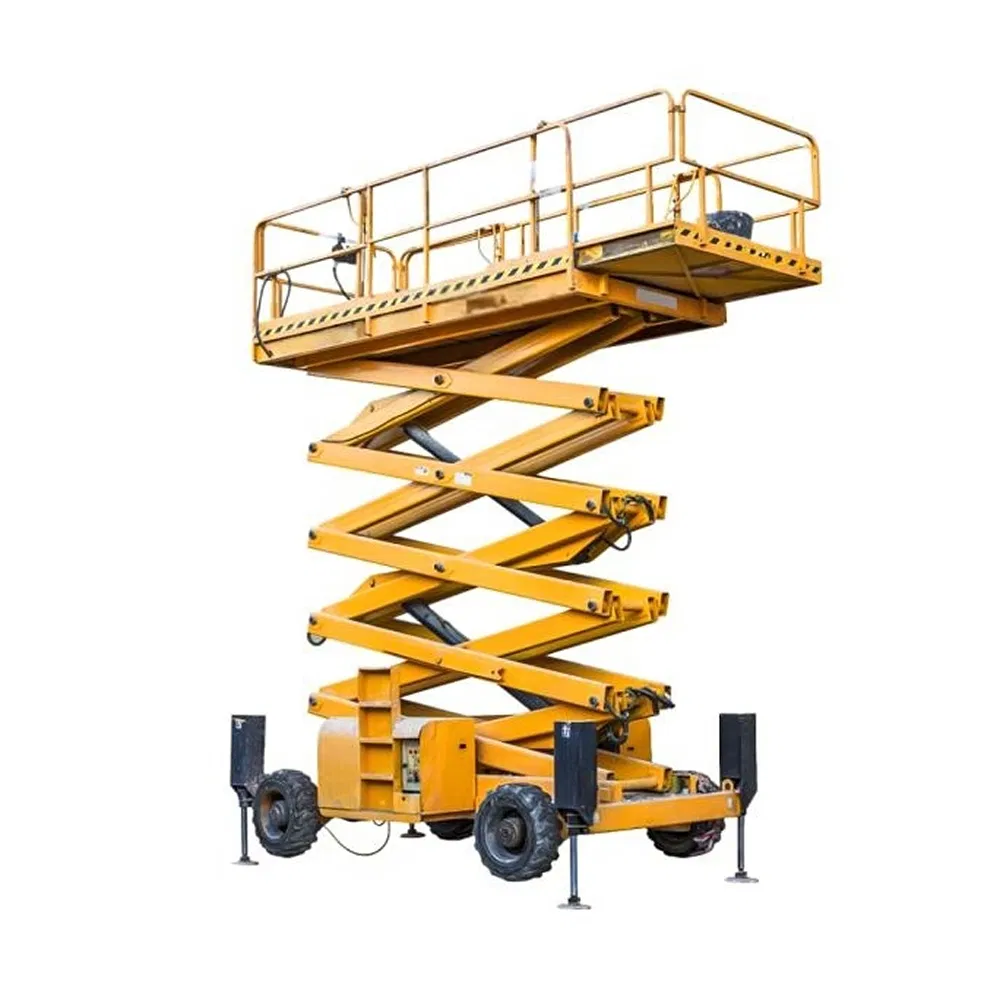 Green and Environmentally Friendly Hydraulic Mobile Scissor Lift for Mining Operations