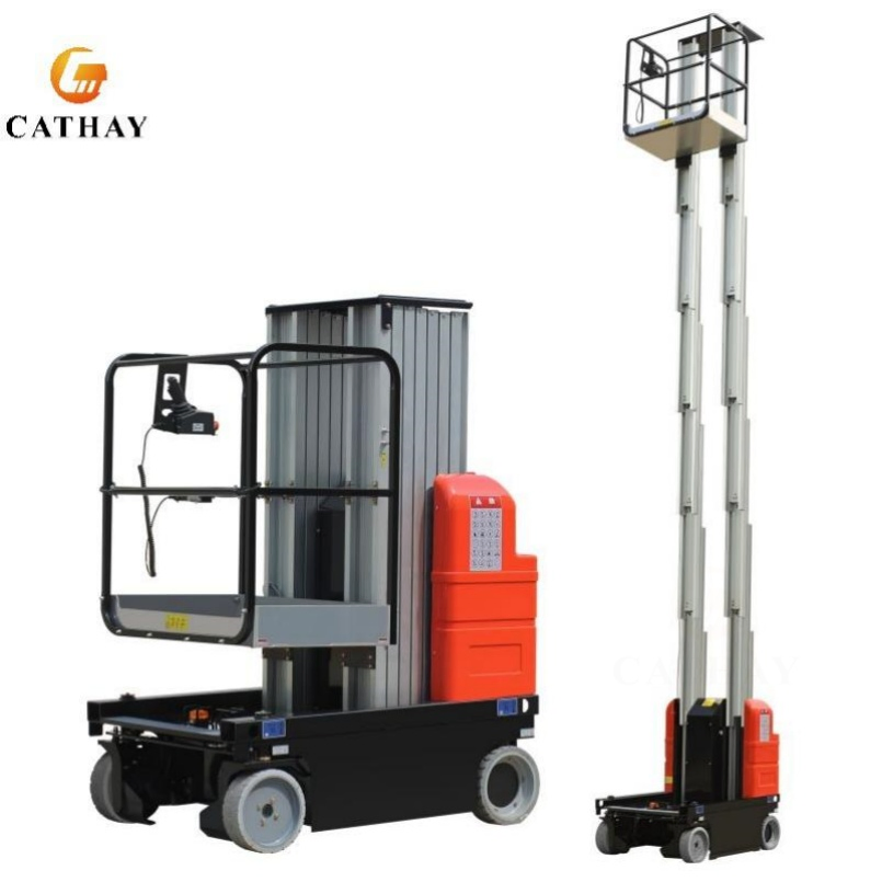 Electric Mobile Elevated Work Platform with Hydraulic Vertical Mast System