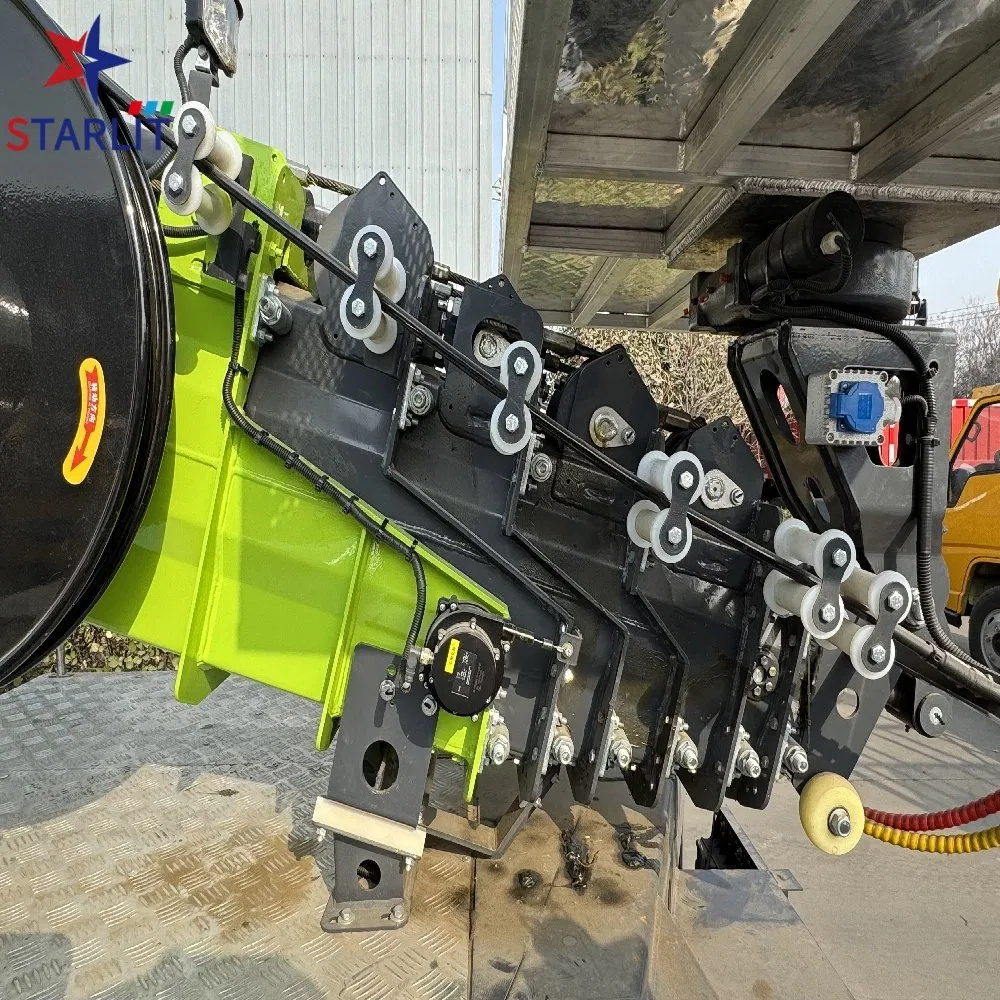 360° Continuous Rotation Platform Telescopic Boom Truck-Mounted Aerial Lift