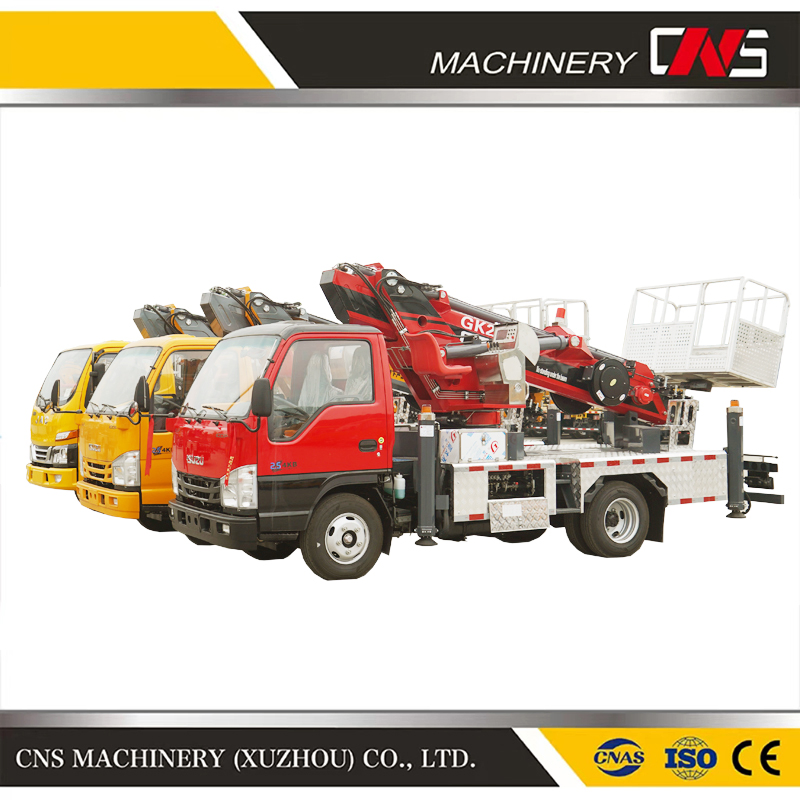 China Factory Manlift Price Boom Lift with Bucket Truck Mounted Aerial Work Telescopic Boom New Aerial Platform