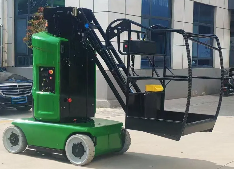 Self Propelled Telescopic Mast Boom Manlift