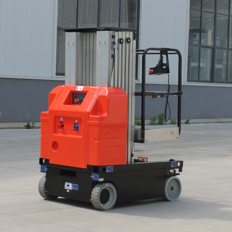 Hot Sale Electric Ladder for Aerial Work Indoor Aerial Work Platform12-16m Masts Aluminum Alloy Lift Platform