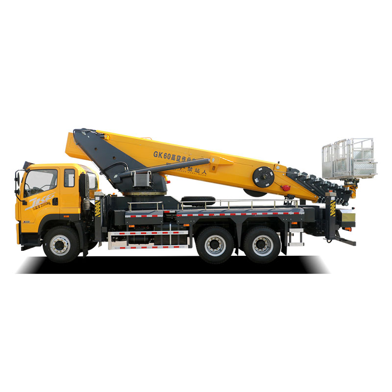 60m High Altitude Operation Truck Electric Boom Lift Aerial Work Platform Trucks with Remote Control for Sale
