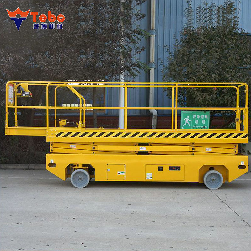 Diesel Scissor Aerial Work Platform with Heavy Duty Capacity for Outdoor Use