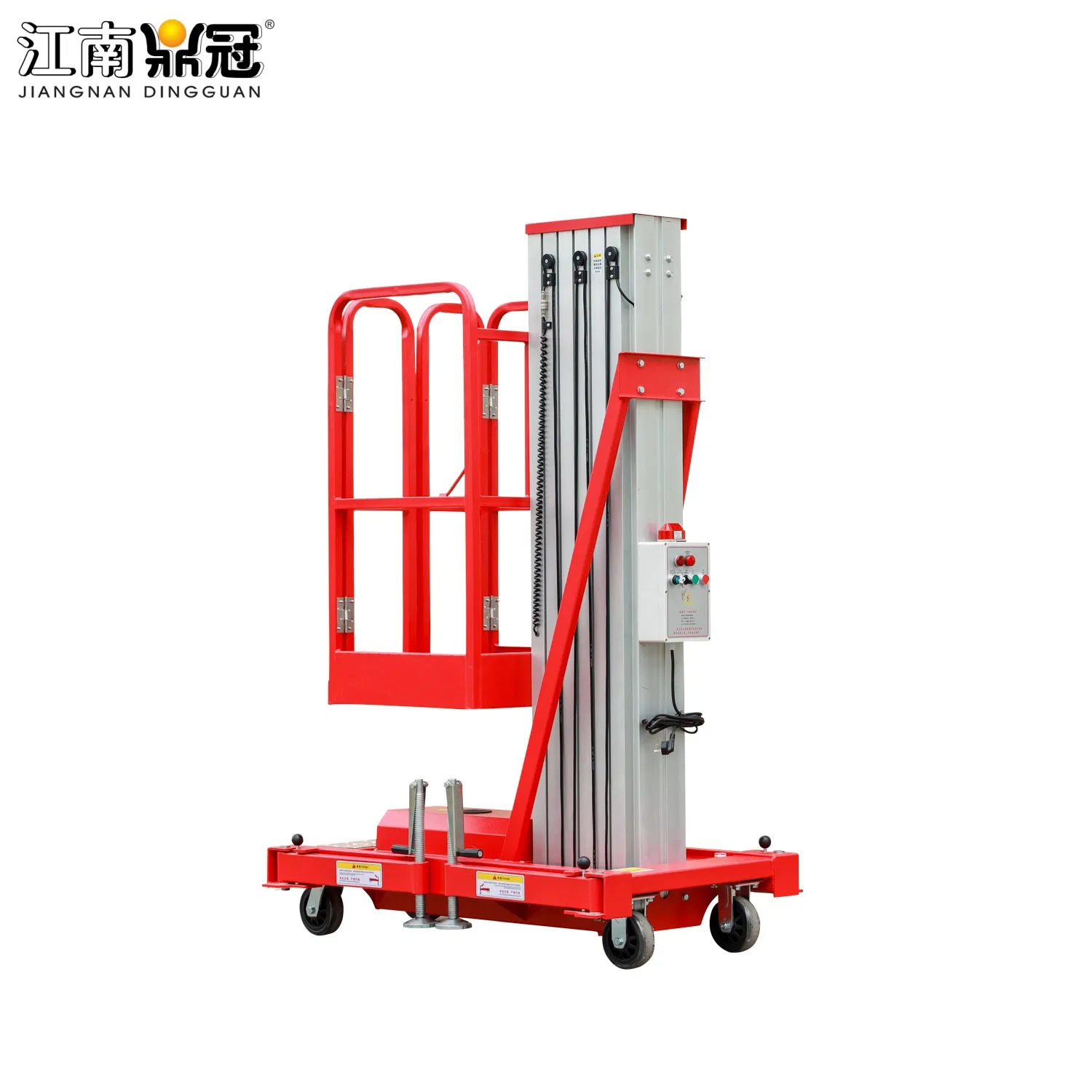 Portable Light Weight Aerial Work Platform Compact Electric Aluminum Lift