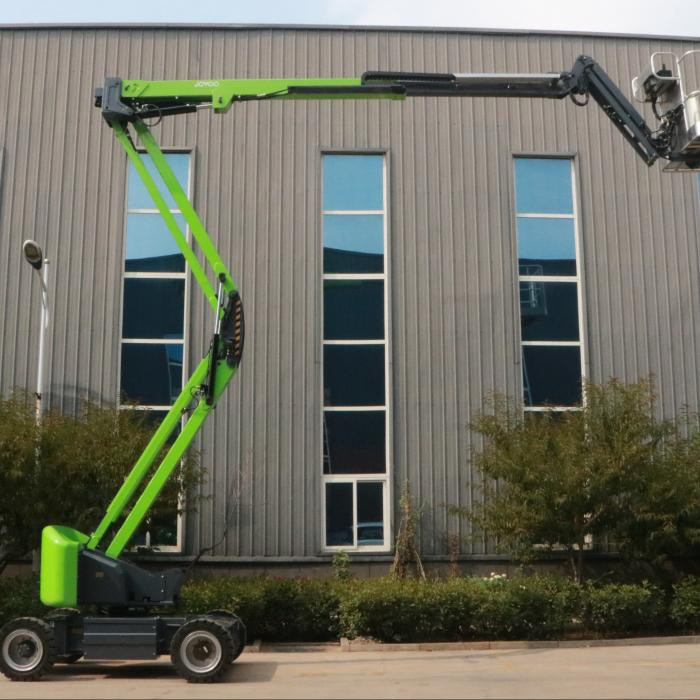 16m 18m Construction Building Lifting Equipment Self-Propelled Electric Powered Articulating Boom Lifts
