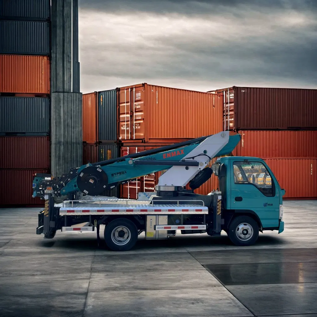 15-30m Manual Remote Control Mobile Elevated Work Platform for Secure High-Altitude Tasks Aerial Lift Work Platform