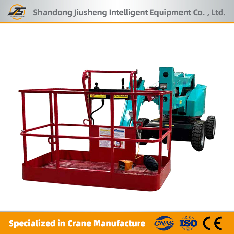 16m Electric Articulating Boom with 360° Rotation Articulating Boom Lift