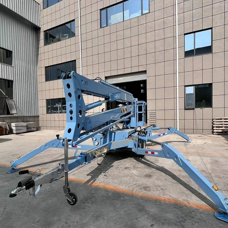 Three-Point CE 8m 10m 12m 14m 16m 18m Trailer Mounted Boom Lift