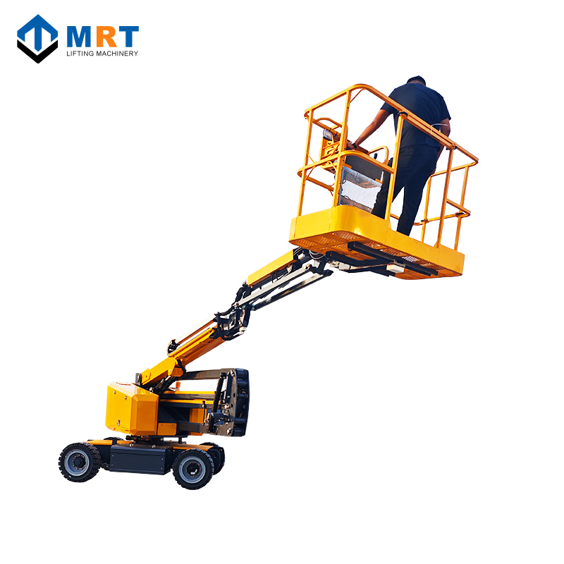 CE Mrt 18m 20m 22m 24m Material Handling Lifting Mobile Diesel Electric Articulated Boom Lift Self Propelled