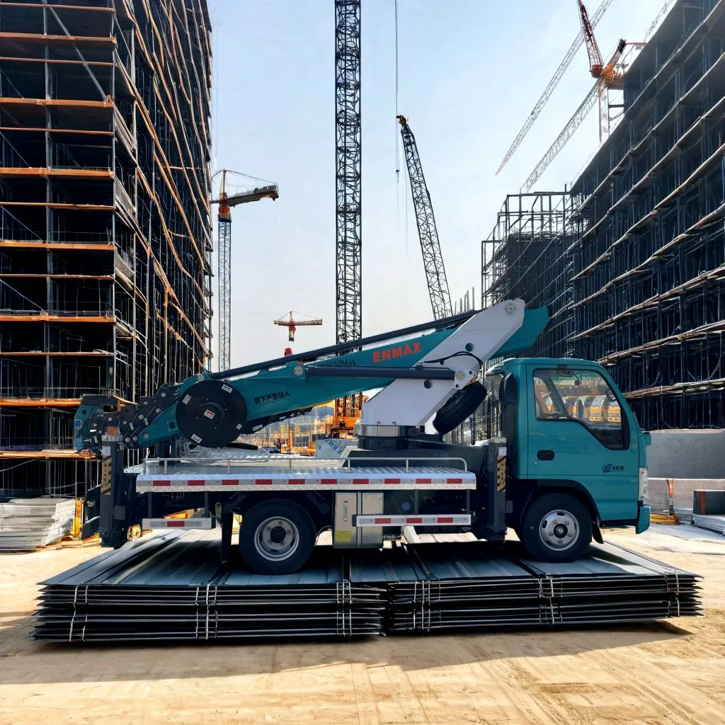 15-30m Manual Remote Control Mobile Elevated Work Platform for Secure High-Altitude Tasks Aerial Lift Work Platform