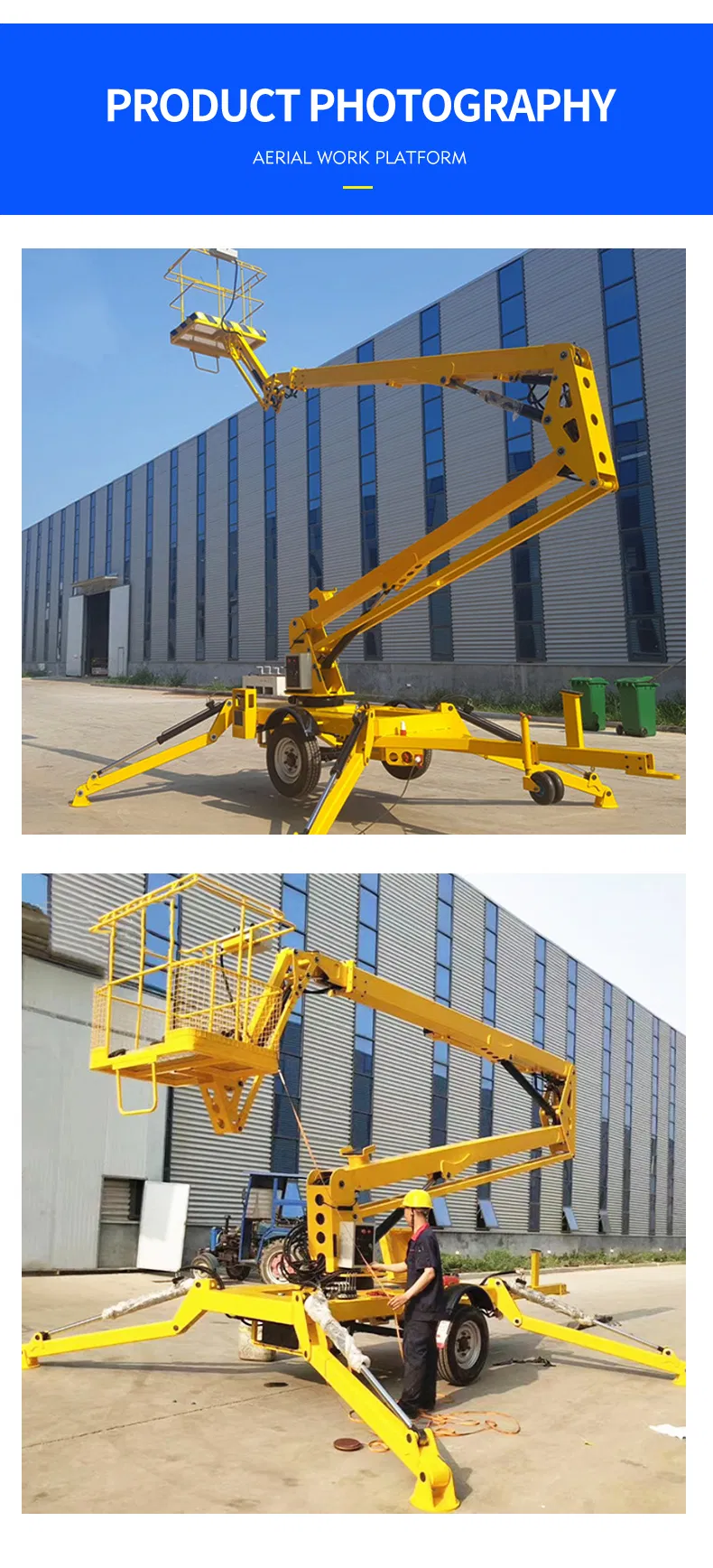 Articulating Boom Lift Detail 2