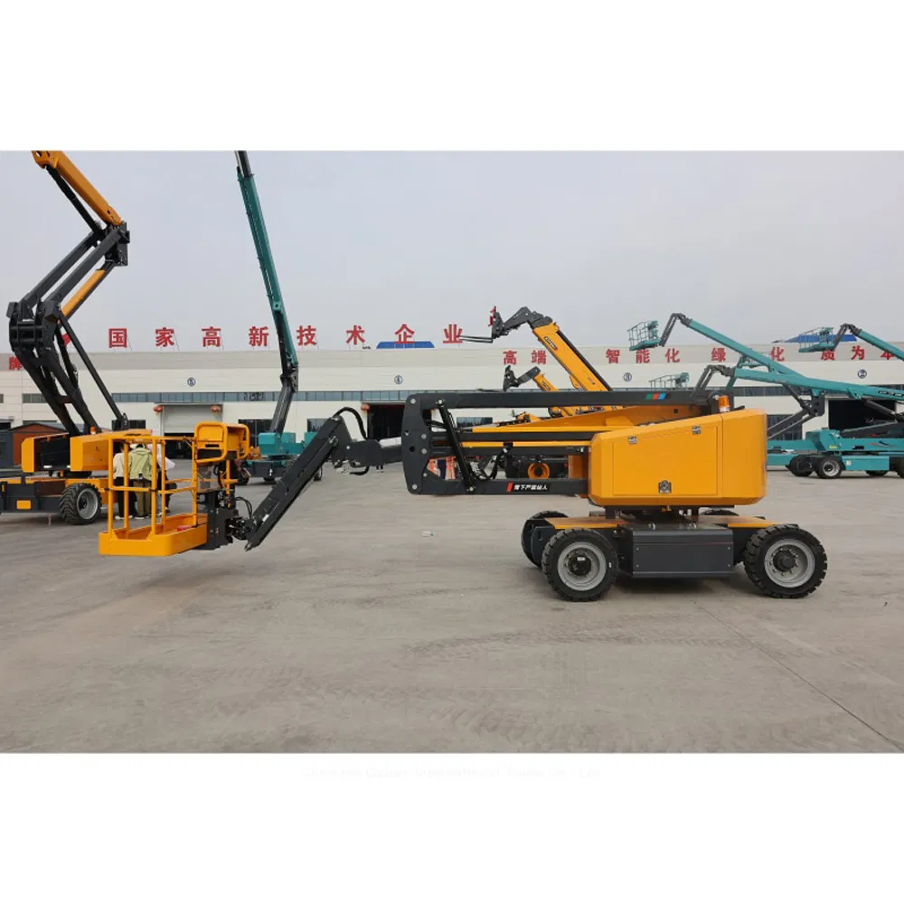 16m Self-Propelled Mast Boom Lift Awp Indoor Aerial Work Platform