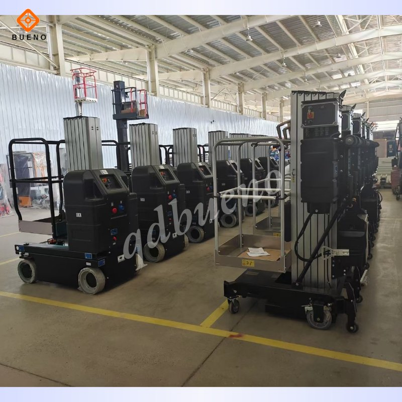 Bueno 6m 8m Interlocking Vertical Mast Lift Platform with CE Certificate