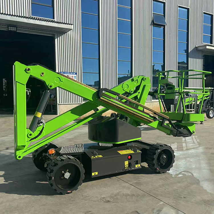 Self-Propelled Articulated Boom Lift, Spider Type Diesel Boom Lift Working Height 20m, for Indoor Maintenance