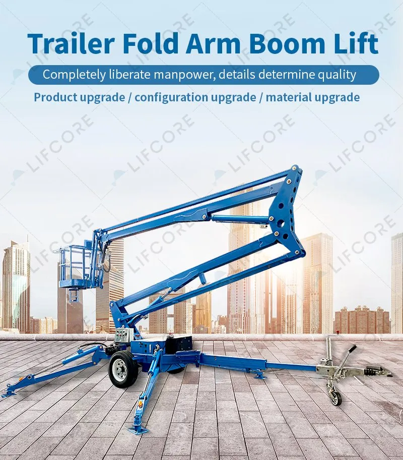 Hydraulic Towable Boom Lift