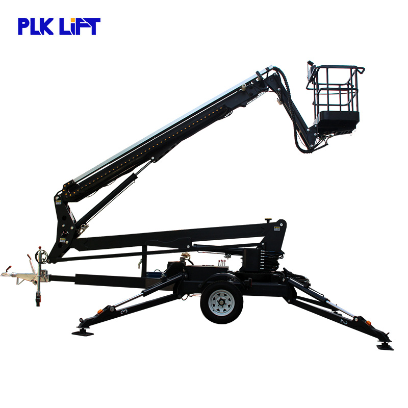 10~24m Diesel Electric Hydraulic Towable Boom Lift