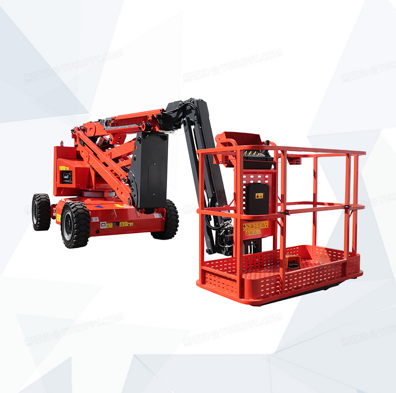 Compact Steel Aerial Work Platform for Tight Space Maneuverability