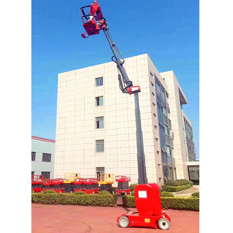 Hot Selling Electric Driving Vertical Mast Boom Lift Telescopic Mast Lift