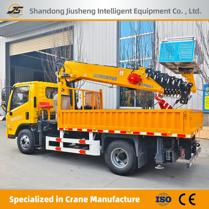 Truck Mounted Man Lift Work Equipment for Warehouse Construction 23m Aerial Platform