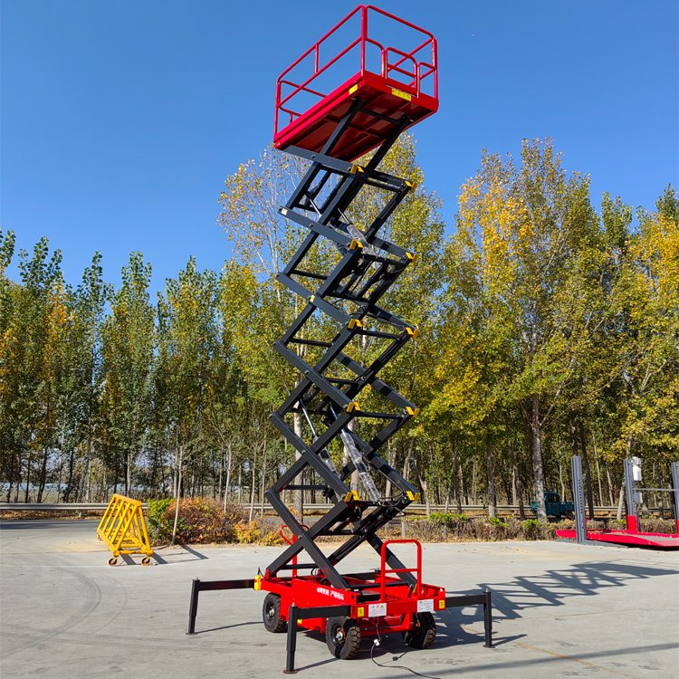 Hydraulic Aerial Work Platform for Indoor Outdoor High Work