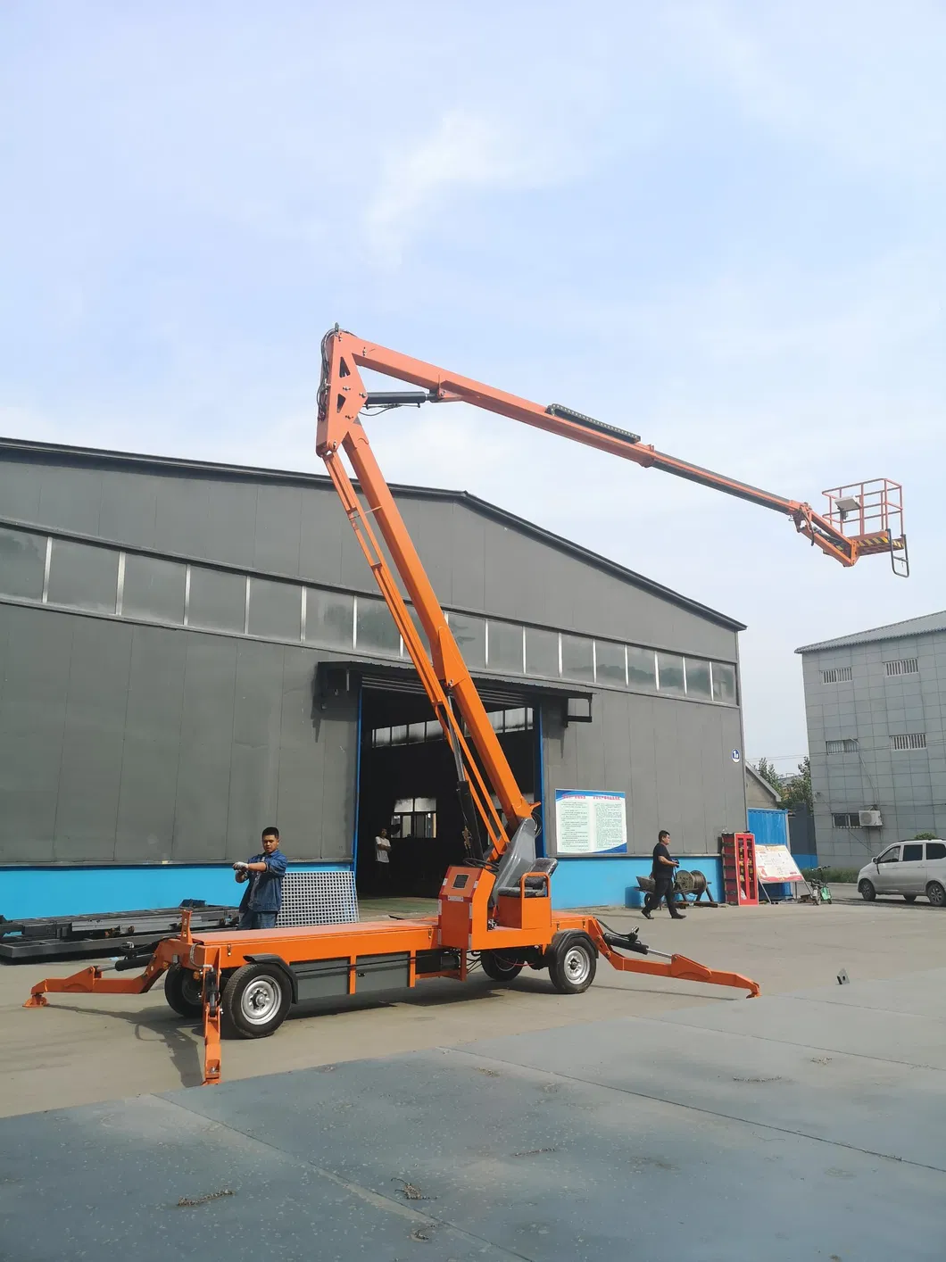 Articulated Boom Lift Display