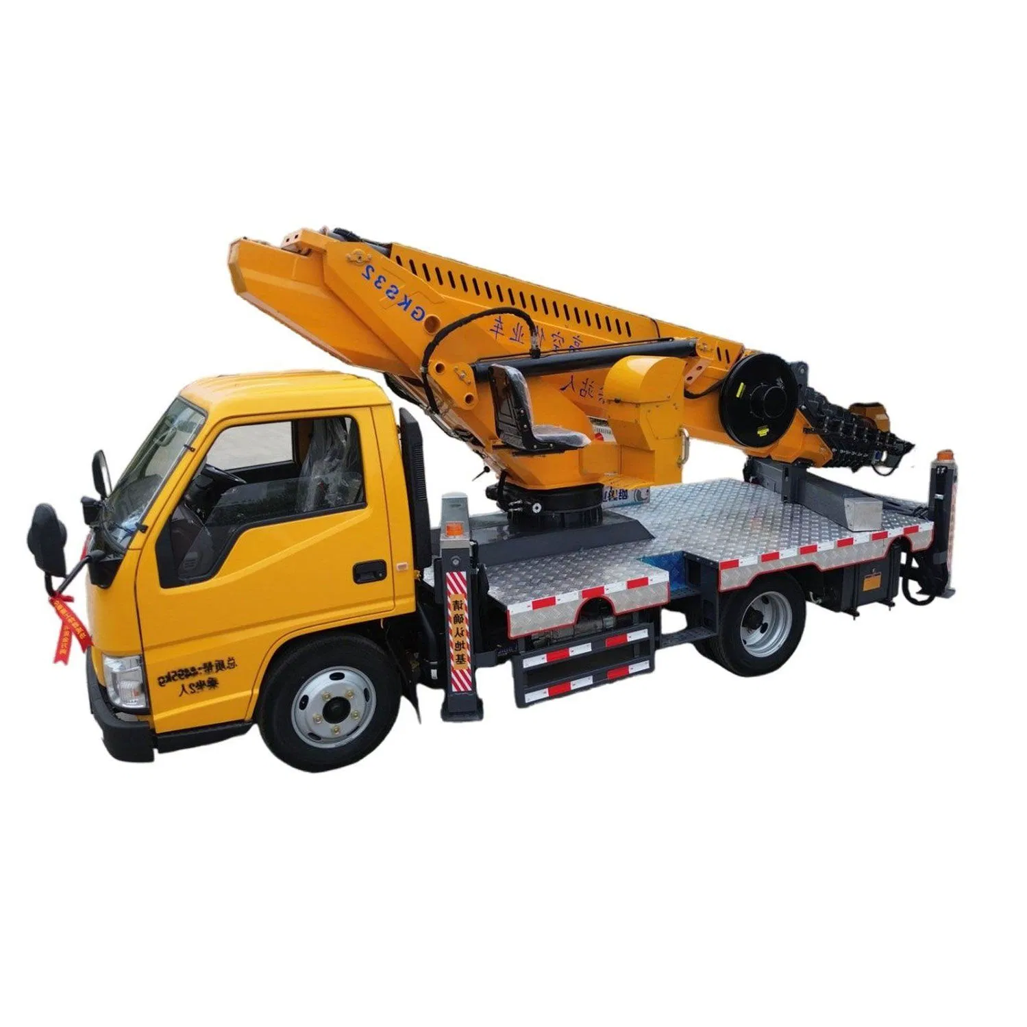 Self-Propelled Hybrid Aerial Work Platform for Outdoor Versatility 32m Lifting Height Small Cranes for Sale