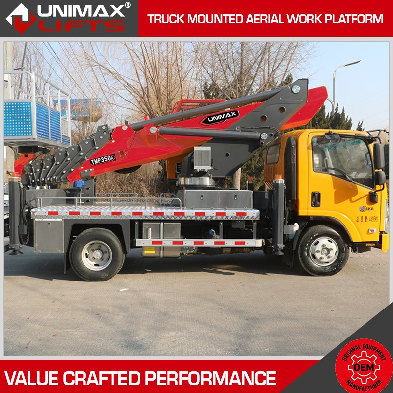 Altec Ah125 AC38127s AC40152s Truck Mounted Aerial Work Platform Bucket Lift Truck Aerial Lift Truck Bucket Truck Altec Boom Lift Utility Truck Man Lift Truck