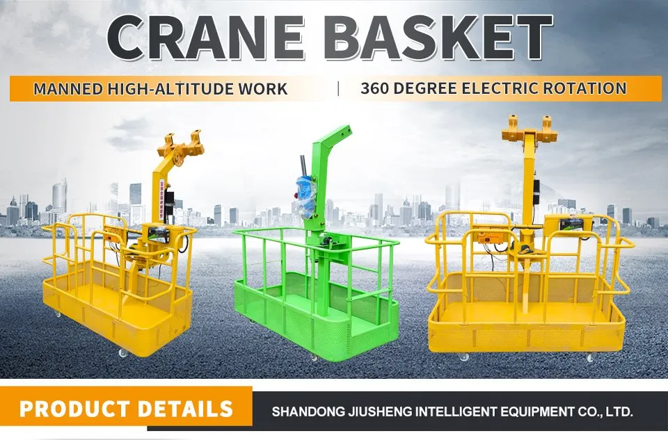 Crane Man Basket Personnel Platform