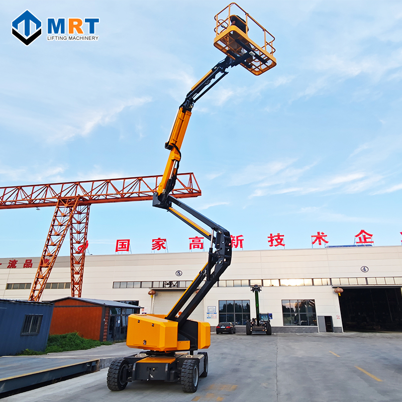 CE Mrt 18m 20m 22m 24m Material Handling Lifting Mobile Electric Articulated Boom Lift Cherry Picker