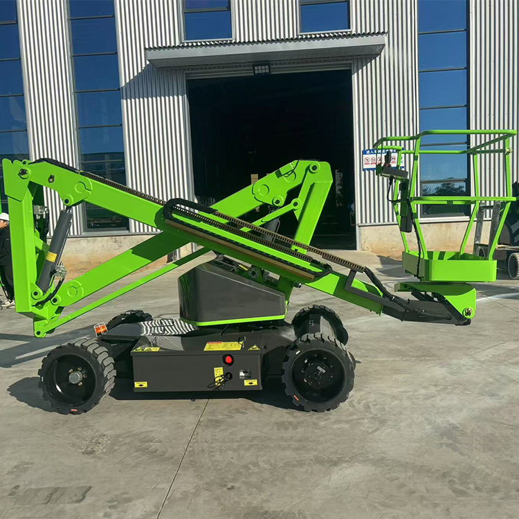 Self-Propelled Articulated Boom Lift, Spider Type Diesel Boom Lift Working Height 20m, for Indoor Maintenance