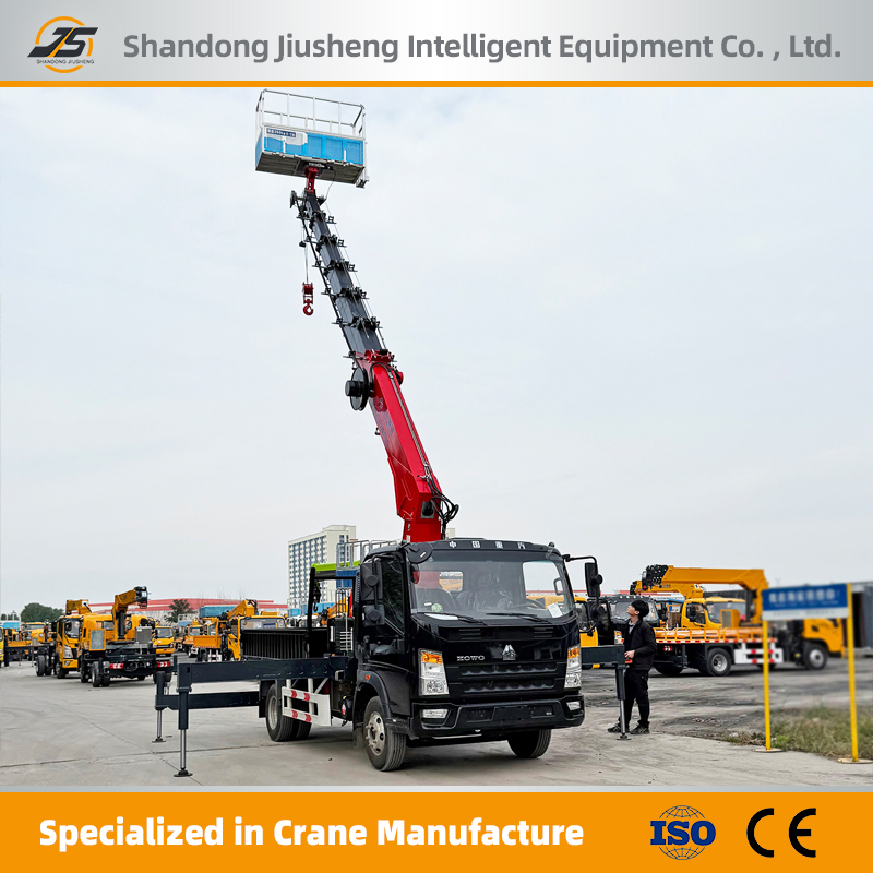 Mobile Elevated Work Platform for Construction and Maintenance 25m High-Altitude Operation Truck