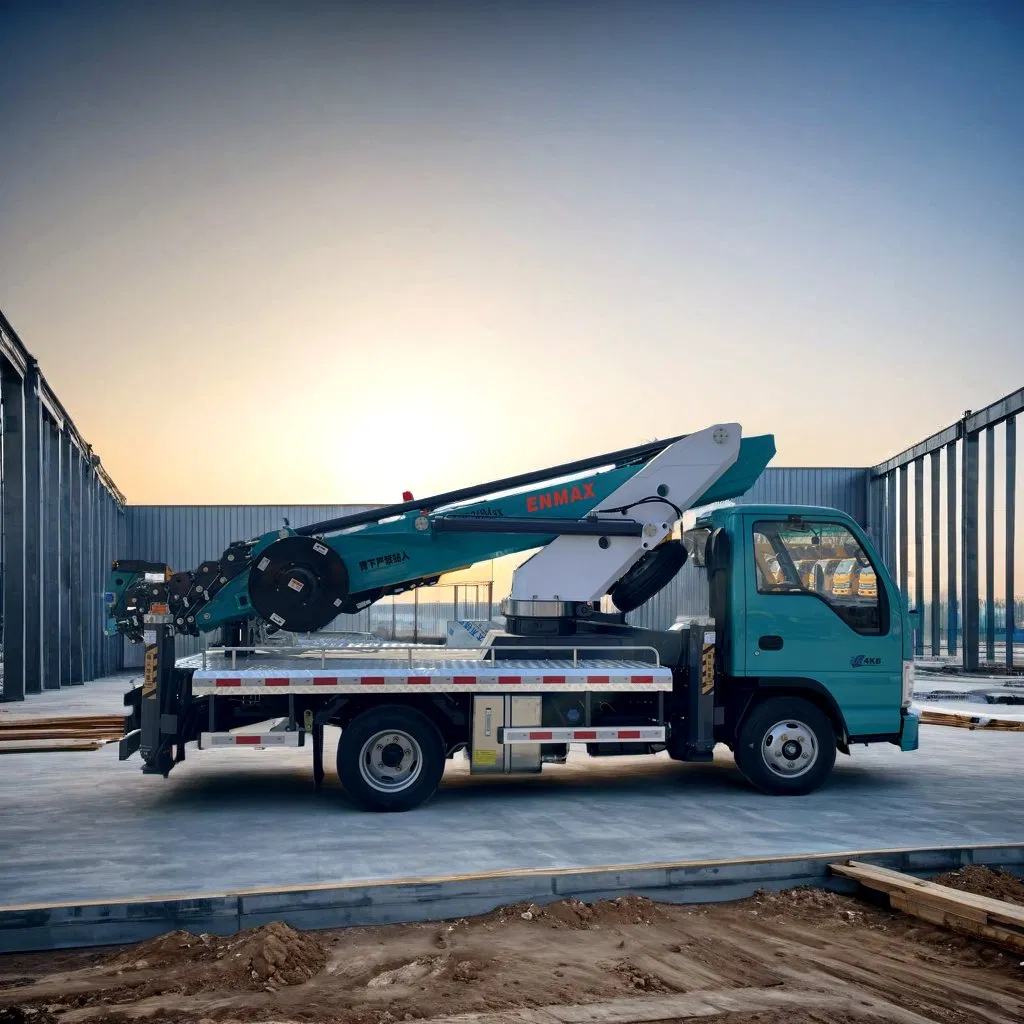 15-30m Manual Remote Control Mobile Elevated Work Platform for Secure High-Altitude Tasks Aerial Lift Work Platform