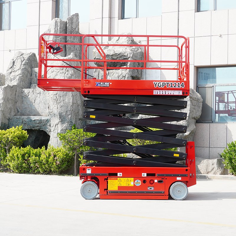 Self Propelled Aerial Work Platform for Indoor and Outdoor Operations