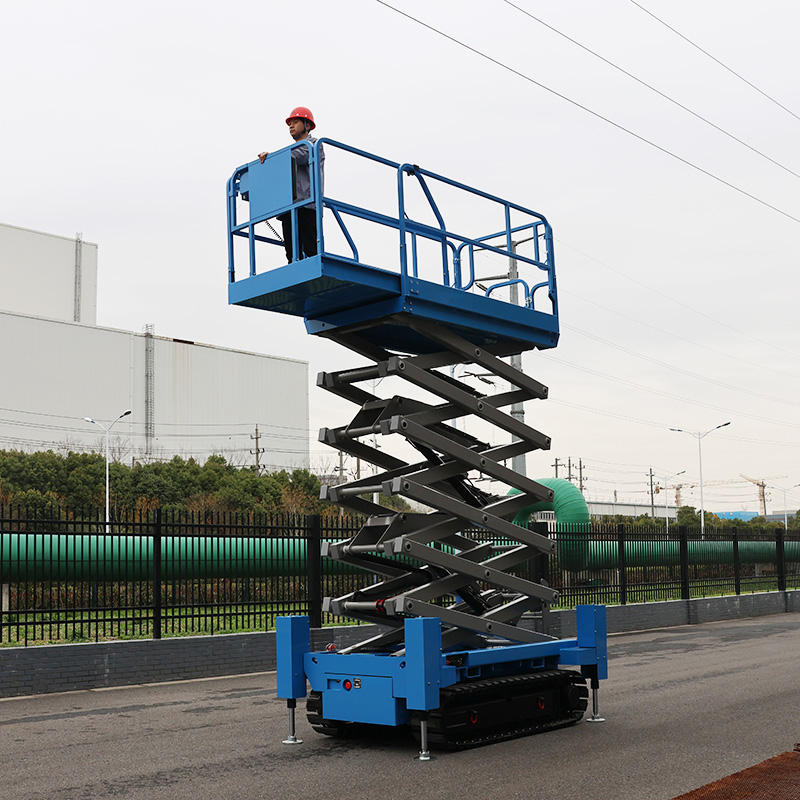 Good Price 4-18m Lift Table Hydraulic Rough Terrain Scissor Lift for Warehouse