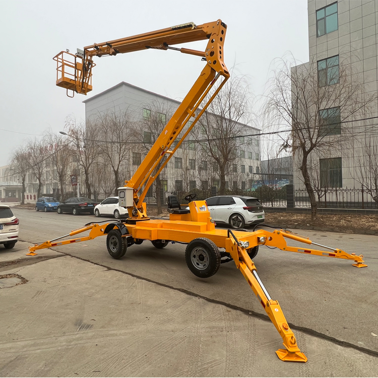 10m 12m 14m 16m Lifting Height Industry Electric Platform Hydraulic Scissor Lift Construction Truck Spider Mounted Folding Arm Towable Articulated Boom Lift