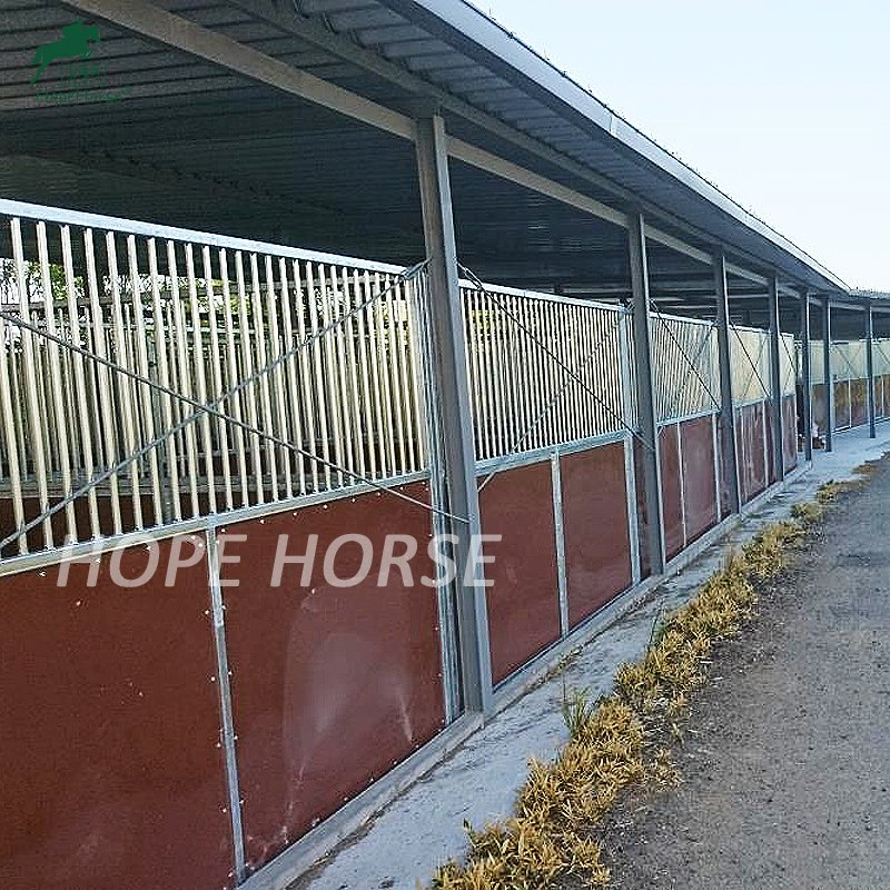 Cheap Portable Outdoor Racing Stall Products Equestrian Fronts Horse Stable Equipment