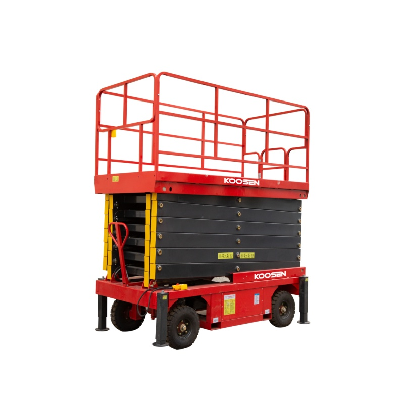 4-16m Push-Around Mobile Theater Stage Lighting Performance Venue Self-Propelled Scissor Lift