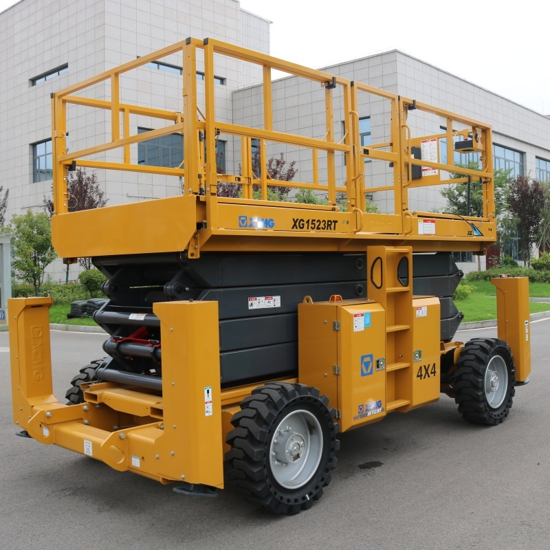 Xg1523rt: a Powerful Diesel Rough Terrain Scissor Lift
