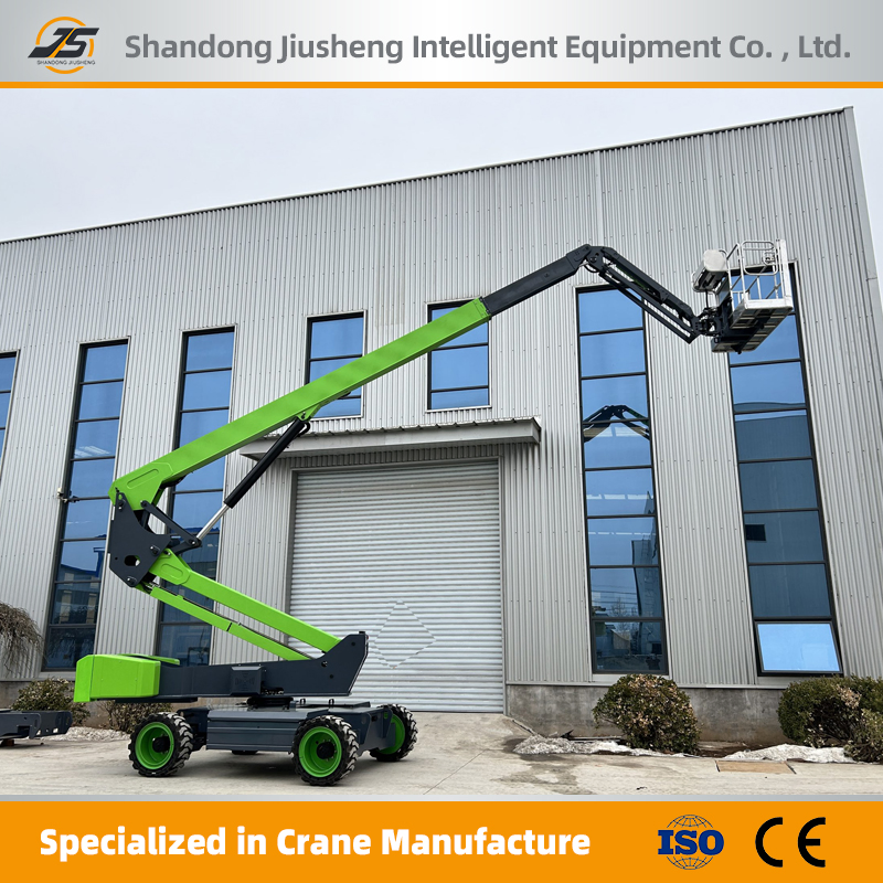 Hydraulic Telescopic Cherry Picker Aerial Platform 10m16m24m Electric Manlift Boom Lift