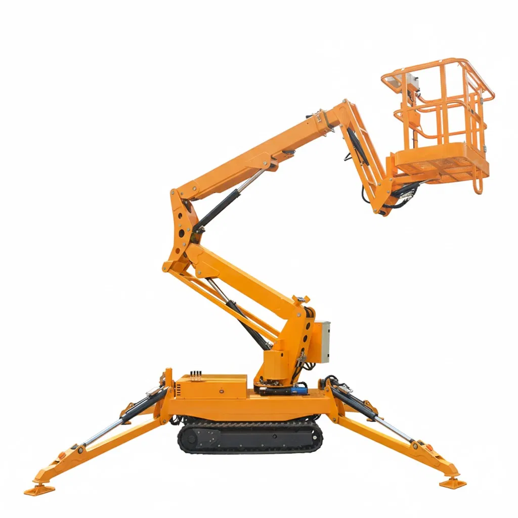10m Crawler Spider Aerial Work Platform for Indoor and Outdoor Maintenance