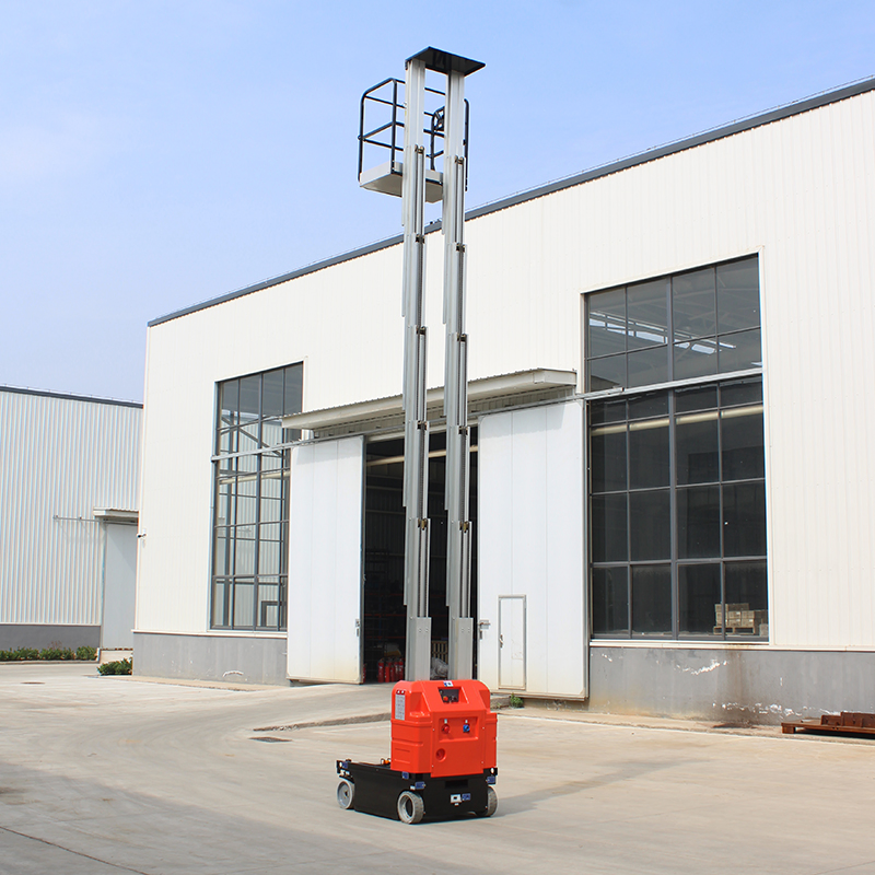 Hot Sale Electric Ladder for Aerial Work Indoor Aerial Work Platform12-16m Masts Aluminum Alloy Lift Platform