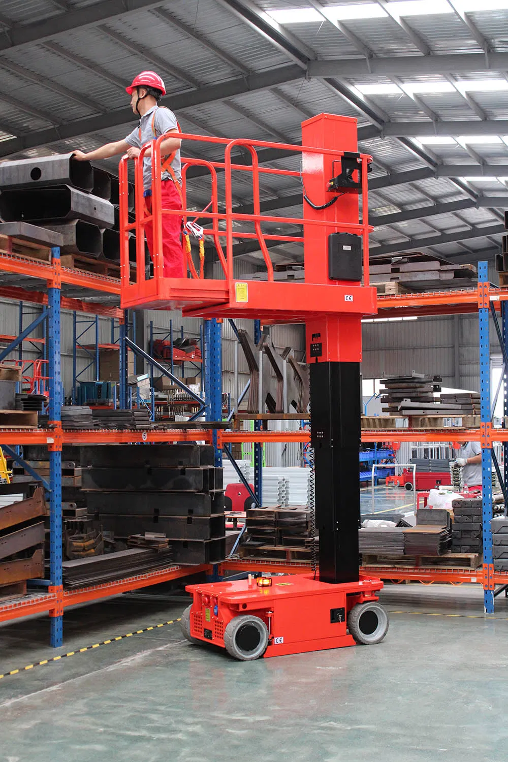 4.8m Self-Propelled Vertical Mast Aerial Working Boom Lift