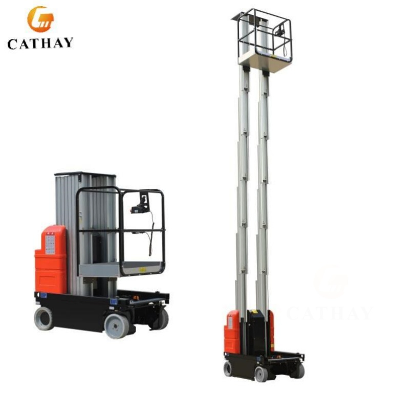 Electric Mobile Elevated Work Platform with Hydraulic Vertical Mast System
