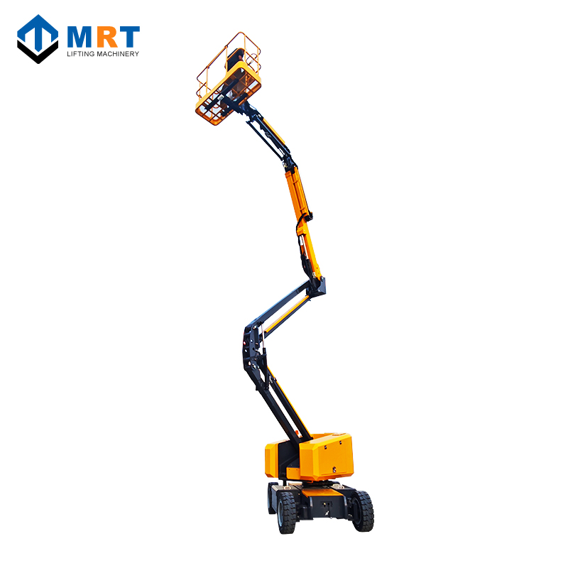 CE Mrt 18m 20m 22m 24m Material Handling Lifting Mobile Diesel Electric Articulated Boom Lift Self Propelled