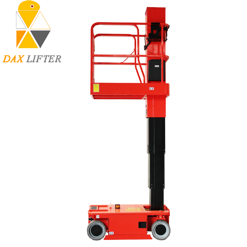 China Supplier Indoor Small Telescopic Type Vertical Lifting Aerial Work Platforms