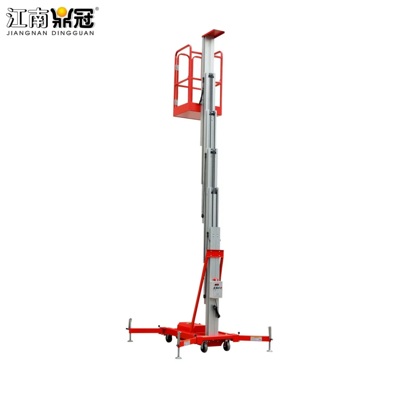 Standard Vertical Personnel Lift Table Quality Man Lift Aluminum Lifting Platform