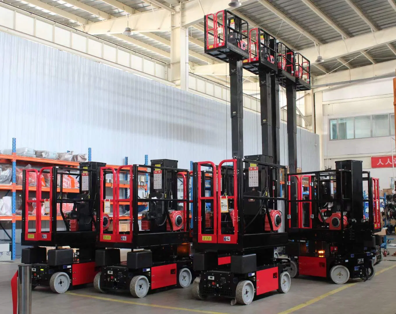 Electric Lift Push Rod Telescopic Vertical Lift