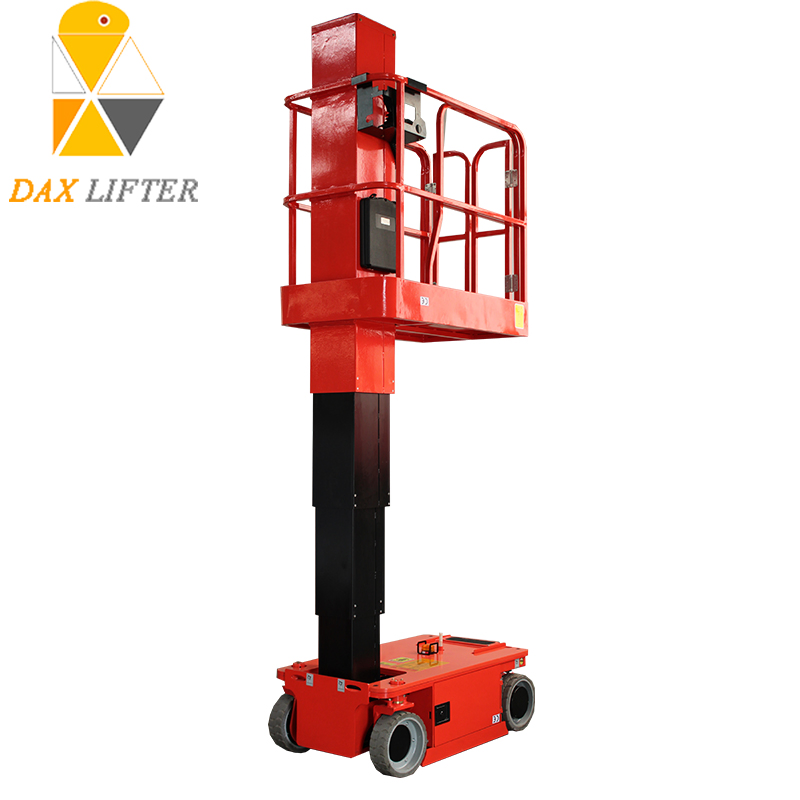 China Supplier Indoor Small Telescopic Type Vertical Lifting Aerial Work Platforms